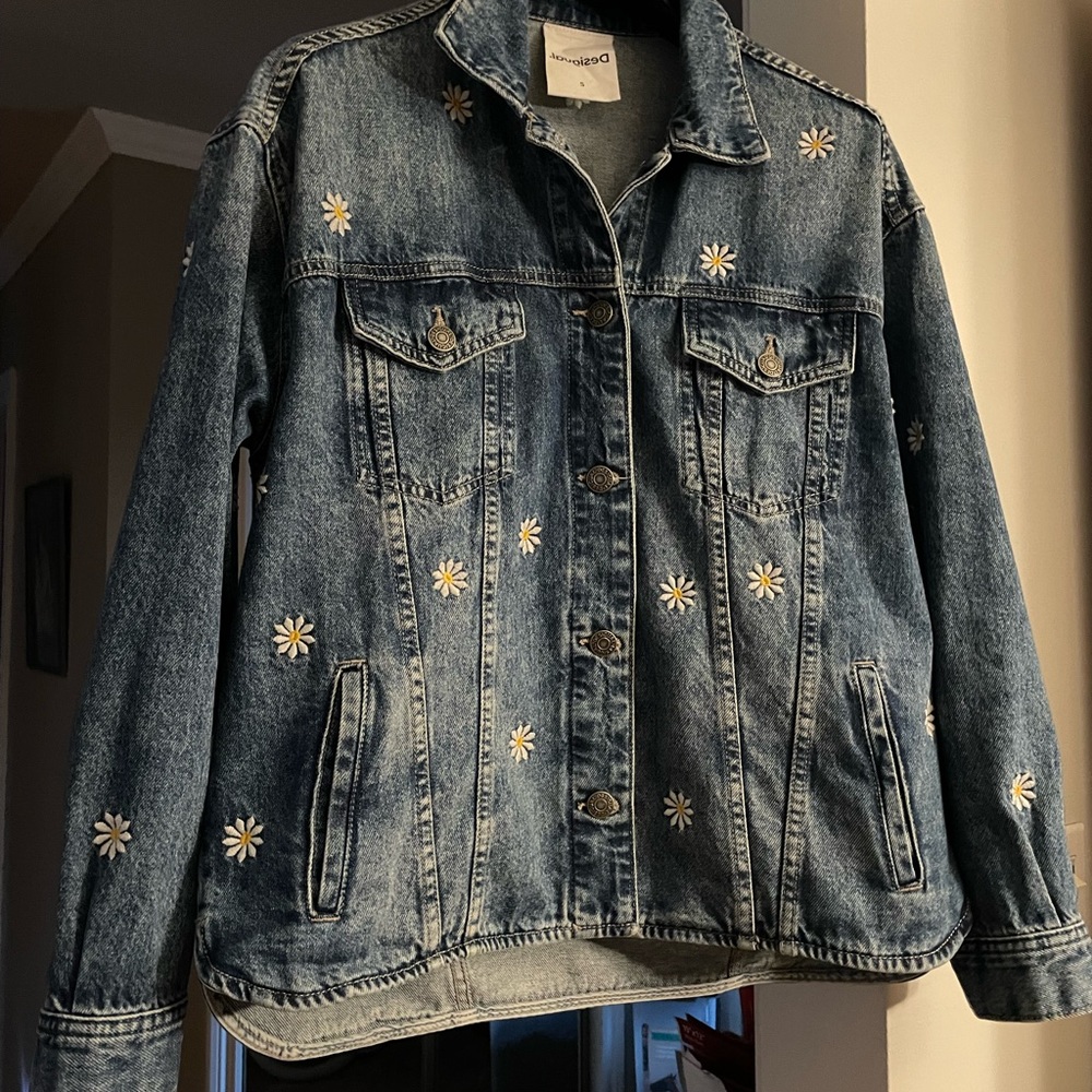 Desigaul Jean jacket - big shirt. So soft and comfy.